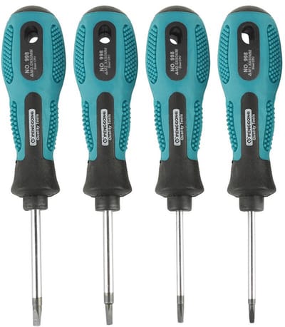 4-delige Triangel Schroevendraaierset met Magnetische Multifunctionele Handtools
