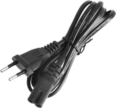 Universele Stroomkabel - Euro Male- IEC-320-C7 - Geschikt voor PS1 / PS2 / PS3 / PS4 Slim / Saturn / Dreamcast / XBox One Slim
