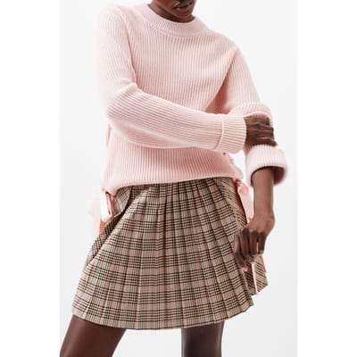French Connection Tie Detail Jumper Lotus Pink Maat: XS | Sweaters Outlet | Dames | Roze