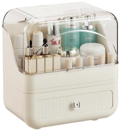 Unyqoos ® Stijlvolle Make-up Organizer met Ruime Opbergladen voor Jouw Slaapkamer of Badkamer