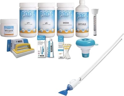 WAYS - Zwembad Onderhoud - Pakket Small Deluxe & Zwembad stofzuiger AquaCrawl