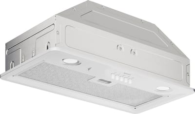 Wiggo WE-D631B(W) - Inbouw Afzuigkap - 60cm - 300m³/h - 3 standen - Energieklasse D - Wit - Koolstoffilters meegeleverd