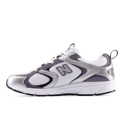 New Balance ML408A Unisex Sneakers - WHITE/SILVER