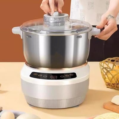 Deegmaker Machine - Broodmixer - Bakken Thuis - Met Fermentatie - 5 of 7 Liter - Zilver