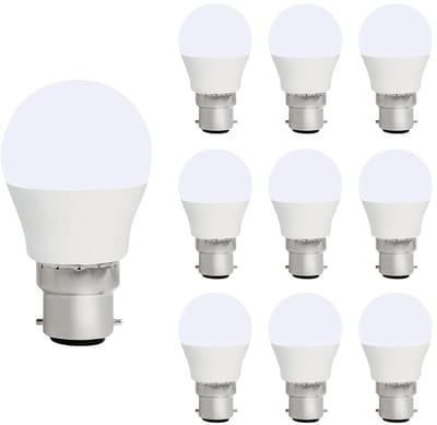 VITO LED Kogelamp G45 B22 - 7W (vervangt 50W) - 507lm - 2700K - 220-240V - Ø50mm - Energiezuinig - 10 stuks