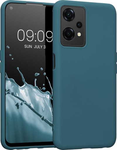 kwmobile telefoonhoesje geschikt voor OnePlus Nord CE 2 Lite 5G - Hoesje voor smartphone - Back cover in petrol