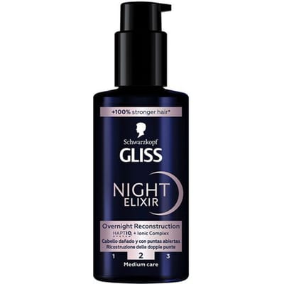 Schwarzkopf Gliss Night Elixir - Overnight Reconstruction