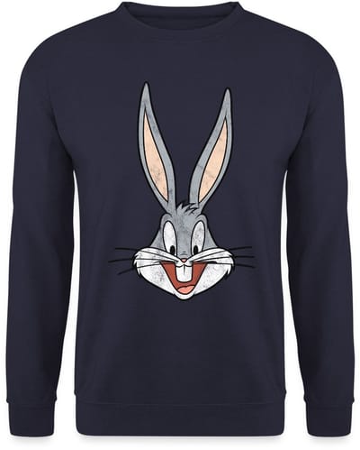 Looney Tunes Bugs Bunny Distressed Sweater Heren