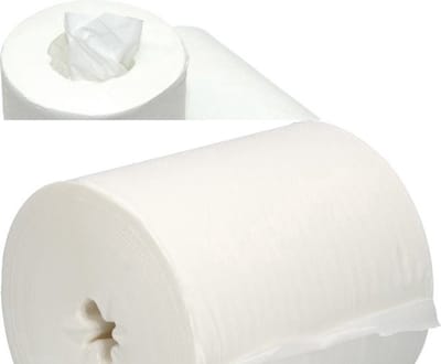 Poetspapier midi rollen cellulose 1 laags 20cm x 270 meter