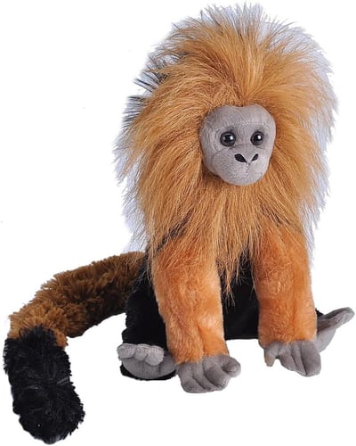 Pluche Aap Knuffeldier Realistisch Bruin Speelgoed 30 cm
