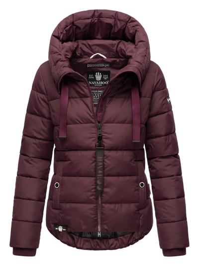 Warm & Comfortabel Navahoo AMAYA - Winterjas Dames - Volwassen - Wijn - M