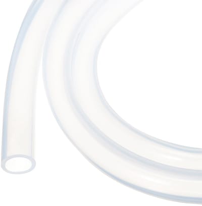 Dailygoods- Siliconen Slang 2 m - Flexibele Slang - 13 mm ID - 18 mm OD - Transparante Slang - Voor Irrigatie/Brouwen - Schokbestendig - Afvoerslang