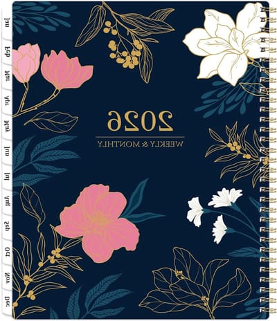 2026 Planner - Agenda 2026 - Planning Maken - Wekelijks en Maandelijks - 85" x 11" - Zwart