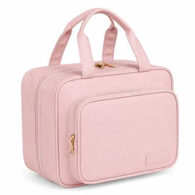 Hangende Toilettas Unisex - Reis Toilettas met Ophanghaak - Make-up Organizer - Waterafstotend - roze
