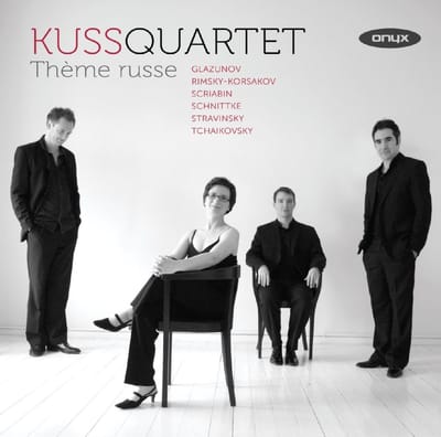 Kuss Quartet - Thème Russe: Glazunov, Rimsky-Korsakov, Scriabin, Stravinsky, Tchaikovsky (CD)