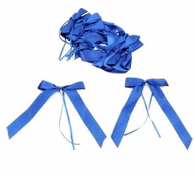10 Autolinten Blauw trouwen - Charme Bijoux