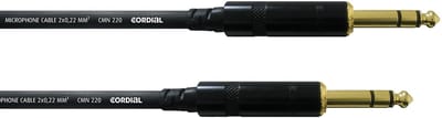 Cordial intro Stereojackkabel 9m Rean stekker CFM 9 VV - Stereo patch kabel
