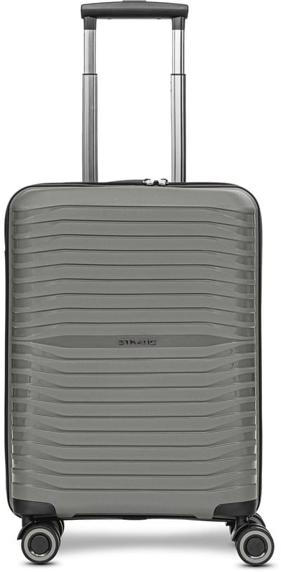 Stratic Shine 4 wielen Cabinewagen 55 cm - Harde bagage - - grey