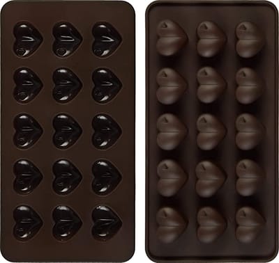 *** Bakvorm van 15 hartjes - Siliconen - Cake - Muffin - Chocolade - van Heble® ***