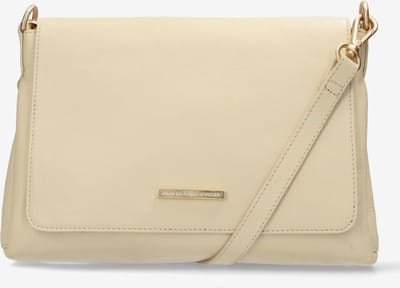 Fred De La Bretoniere - Noa Crossbodytas Leer Gebroken Wit - Maat One Size