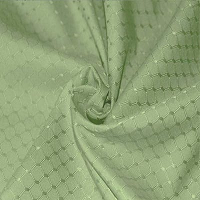 Tafelkleed Vierkant - Tafelbedekking Jacquard - Diner en Feesten - Waterdicht en Vlekbestendig - 177.8 x 177.8 cm - Lichtsaliegroen