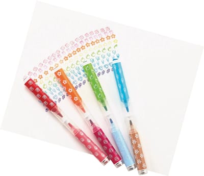 Ooly - Stampables - Dubbelzijdige stempel- en penseelstiften - 18 Stuks
