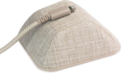 Magnetische Snoerhouder voor Opladers - Kabelorganizer met Magneetclips voor Desktop en Nachtkastje - Licht Geroosterd Beige