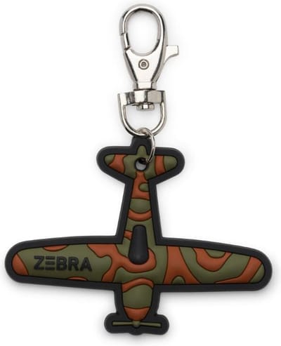 Zebra Trends Sleutelhanger of Tassenhanger - Plane