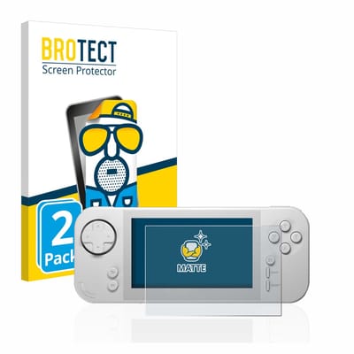 BROTECT - Screenprotector voor Evercade EXP - Folie Beschermfolie matte 2 Stuks