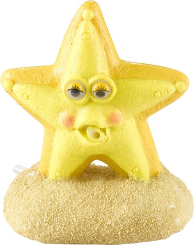 Aqua Della - Aquariumdecoratie - Vissen - Zeester Action Air 8,5x5,7x10,3cm Meerkleurig - 1st