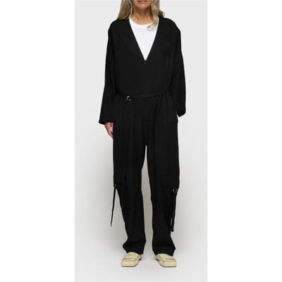 10DAYS Comfort Jumpsuit Tencel Black Size: XS | Jumpsuits Outlet | Dames | Zwart