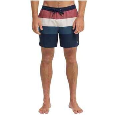 Quiksilver Stretch Scallop Volley 16´´ Zwembroek Veelkleurig S Man