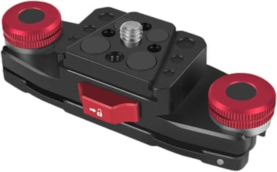 Camera clip - Riemhouder - Snelle toegang - Snelontgrendeling - 0-60mm breed - Rood