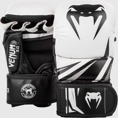 Venum Challenger 3.0 MMA Sparring Handschoenen WIT/ZWART - S
