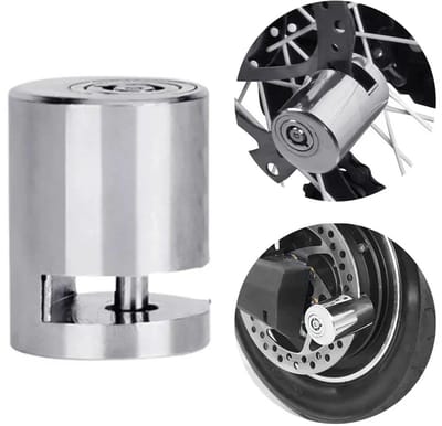 Fiets Schijfremslot - Legering Anti-Diefstal Slot - Waterdicht Outdoor Beveiligingsslot voor Motorfiets en Fiets - Veiligheidsaccessoire voor Schijfremmen