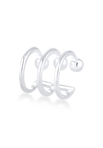 Elli - Oorbellen - Dames oorklem bollen basis in 925 sterling zilver - Dames