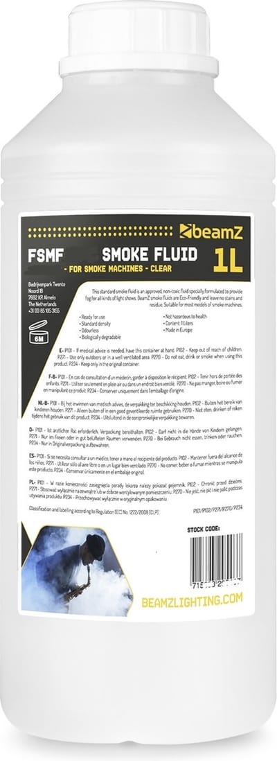 BeamZ FSMF1UHD 1 Ultra-High-Density Rookvloeistof - 1 Liter