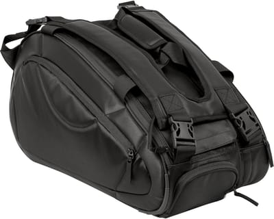Aura® Padel Tas - Padel Rugzak - Padeltas - met Schoenenvak - voor 2 Padel Rackets - Zwart - 70 cm x 36 cm x 15 cm