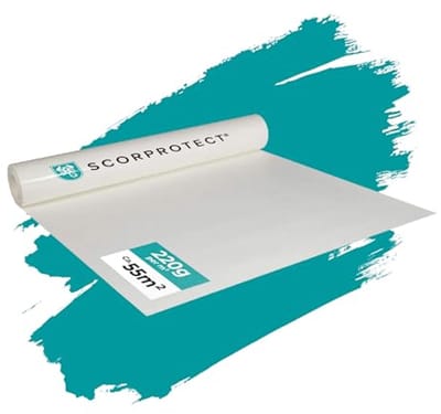 Hoogwaardig melkzakpapier afdekkarton 220 g/m² voor vloerbescherming 50 m²