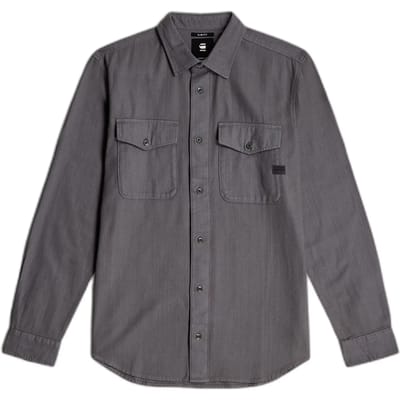 G-Star - Marine Slim Shirt l\s - Heren - Shirts