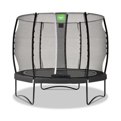 EXIT Allure Classic Trampoline ø305cm - Op Poten - Rond - Trampoline Buiten - Voor Kinderen - Zwart
