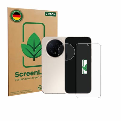 2 Stuks Screenprotector voor Honor Magic 8 (Voor+Camera) - Hoogwaardige Beschermfolie transparant