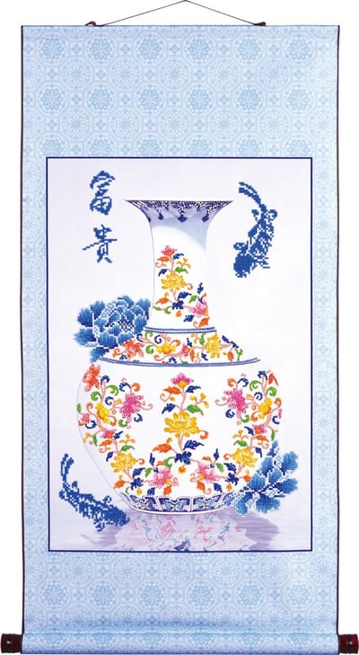 Diamond Dotz diamond painting - Oriental Blessing Prosperity groot pakket.