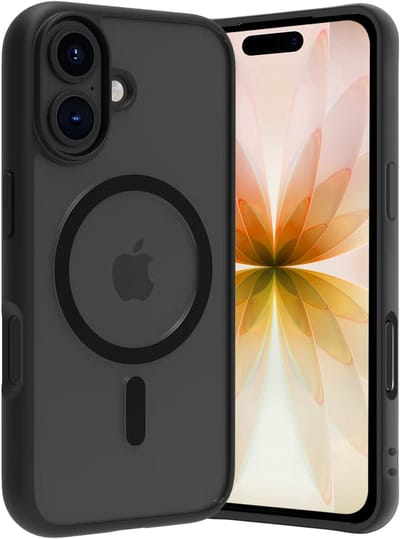 Hoes - Geschikt voor Apple iPhone 17 - Magsafe Compatible - Sterk & Shockproof - Back Cover - Shock Proof Case - Telefoon Hoesje Shockproof - Zwart
