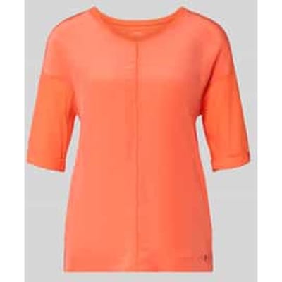 T-shirt met labeldetail