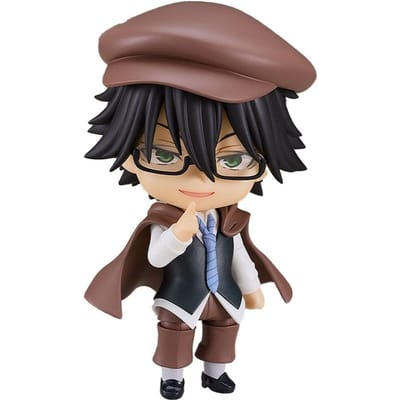 Anime BSD Edogawa Ranpo 2348# Beweegbare Kleifiguur Schattige Staande Houding Actiepop Bureau Decoratie Cadeau Verzameling 10CM black
