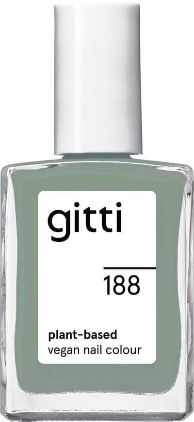 Gitti No. 188 - Frosty Sage - nagellak - minimaal 82% natuurlijk - 23 vrij - manicure - blijft 7 dagen zitten