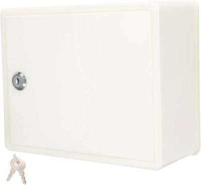 Hangende Brievenbus - Afsluitbare Ideeënbus - Suggesties Verzamelen - Veilig Buitengebruik - 1 kg - Zwart