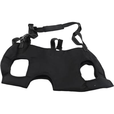 Harnais de levage pour chien Poignée souple Sangle Tissu Oxford respirant Harnais gilet de levage pour chien pour l'extérieur