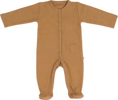 Baby's Only Boxpakje met voetjes Pure - Caramel - 62 - 100% ecologisch katoen - GOTS